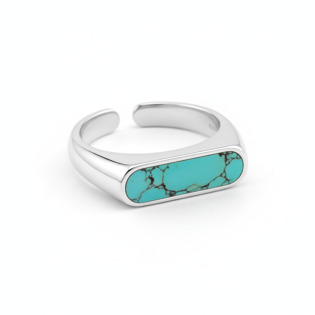 Turquoise Bar Ring