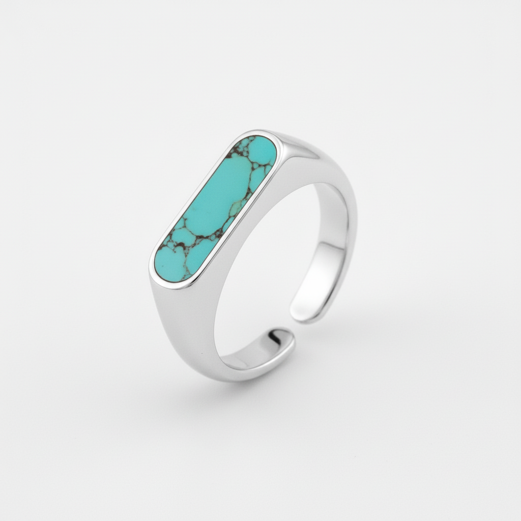 Turquoise Bar Ring